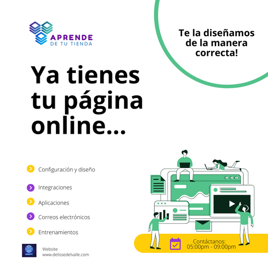 Paquete Básico Creación de tu Tienda "Online"